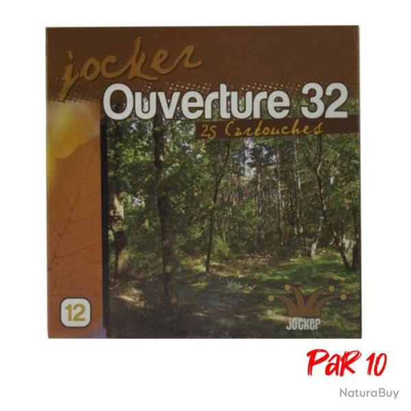 Bo�te de 25 Cartouches Jocker Ouverture 32 BG Cal. 12 67 16 Par 10
