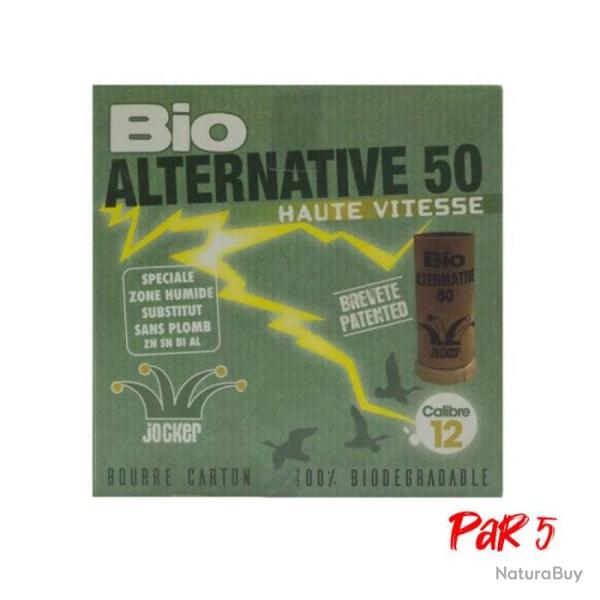 Bo�te de 25 Cartouches Joker Bio Alternative 50 - Cal. 12/76/25 - 5 / Par 5