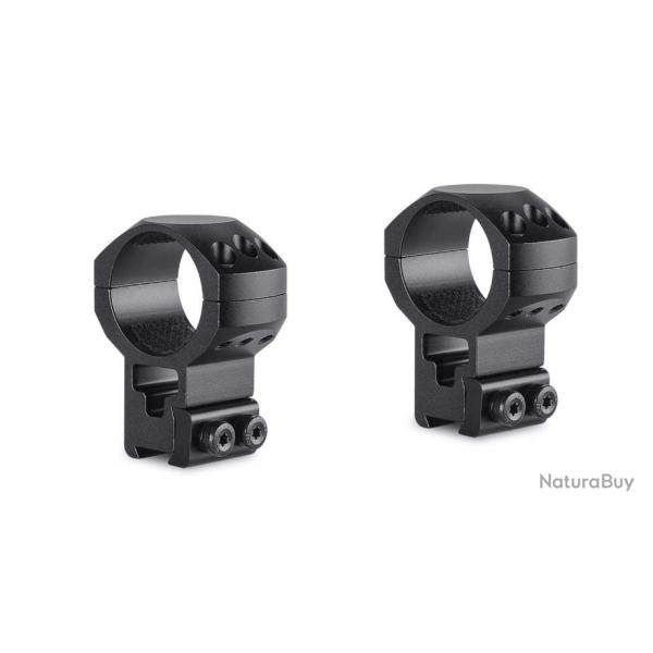 Colliers HAWKE Tactical Diam�tre 30 mm pour rail de 11 mm Hauteur Extra Haut