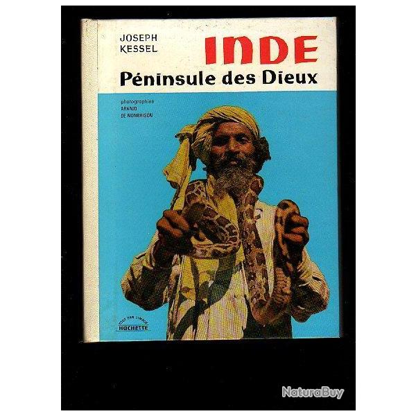 Inde pninsule des dieux.joseph kessel