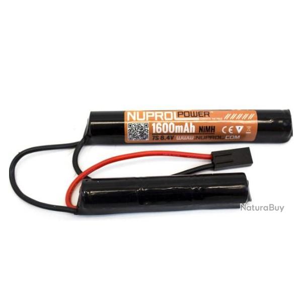 NUPROL Batterie NiMh 2 �l�ments 8,4 v/1600 mAh