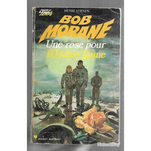 une rose pour l'ombre jaune  bob morane henri vernes marabout junior