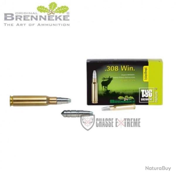 20 Munitions BRENNEKE TUG 181Gr Cal 308 Win
