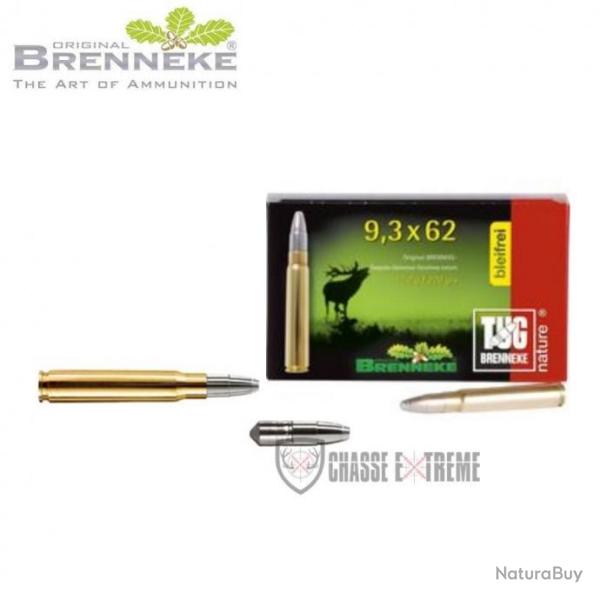 20 Munitions BRENNEKE TUG 293Gr Cal 9.3x62