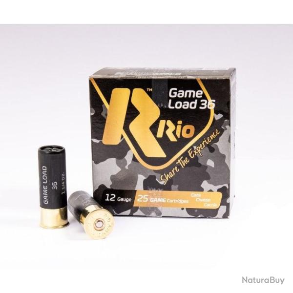 Cartouches Rio Game Load 36 - Cal. 12/70 - Par 1