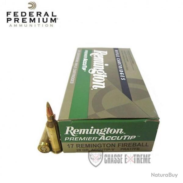 20 Munitions REMINGTON Fireball 20G Cal 17 Rem AccuTip