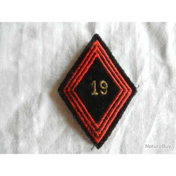 losange de bras 19�me r�giment du g�nie