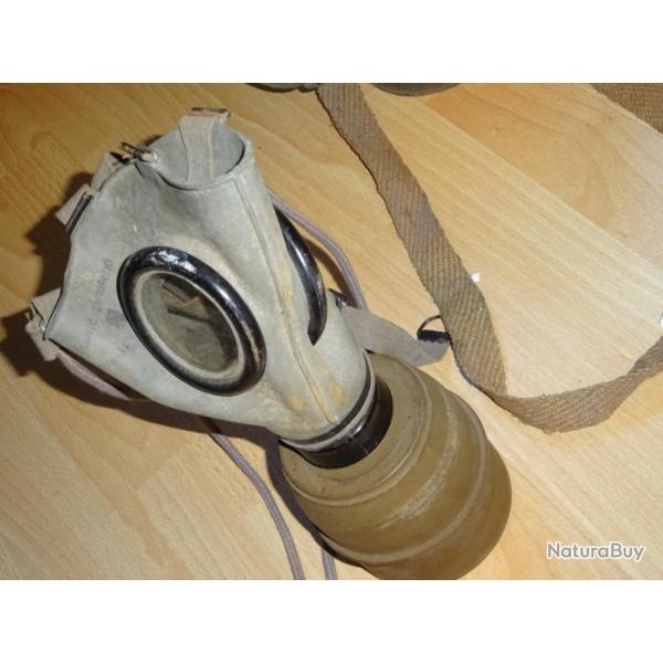 MASQUE A GAZ 1939 + BOITE xxxxxxxxxxxxxxxxxxxx (D22E1067)