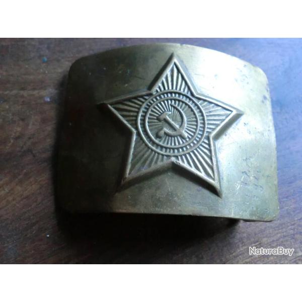 BOUCLE CEINTURON DE PARADE WW2  ARMEE ROUGE UNION SOVIETIQUE