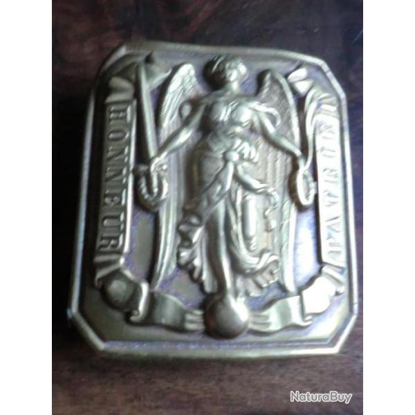 BOUCLE CEINTURON  HONNEUR ET PATRIE  WW1