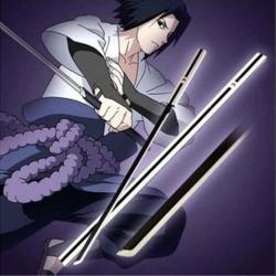 Katana "Sasuke blanc" r&eacute;plique manga Naruto