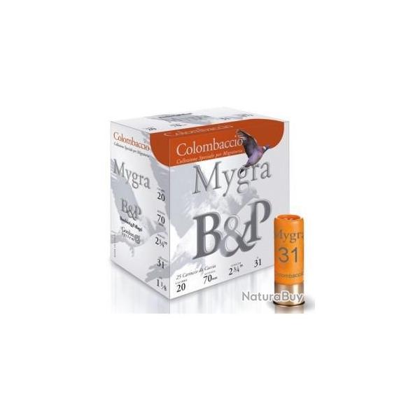 MUNITIONS B&P MYGRA COLOMBACCIO CAL.20 31BJ 5.5 PAR 50