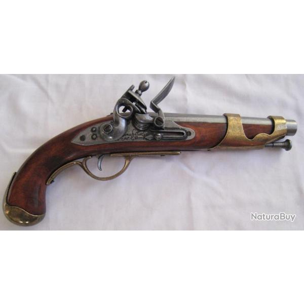 PISTOLET A SILEX FRANCE 1806 CAVALERIE  - Ref.1011