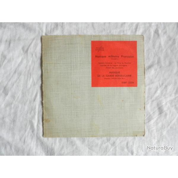 disque militaire 45 tours de la Garde Rpublicaine.(Gendarmerie)