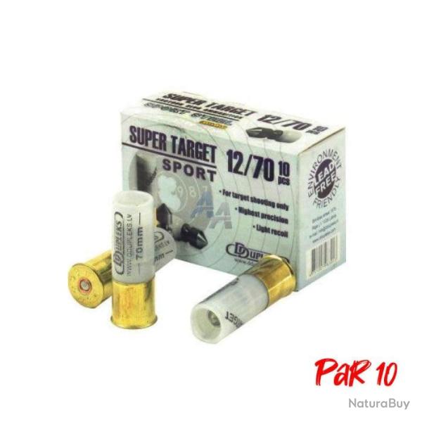 Balles Dupleks Super Target Solid Steel Training - Cal. 12/70 Par 1 - Par 10