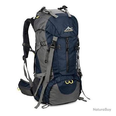 Sac à Dos Randonnée 50L Ultra Léger Et Imperméable – Grand Confort Pour L’alpinisme, Camping Et Voyages