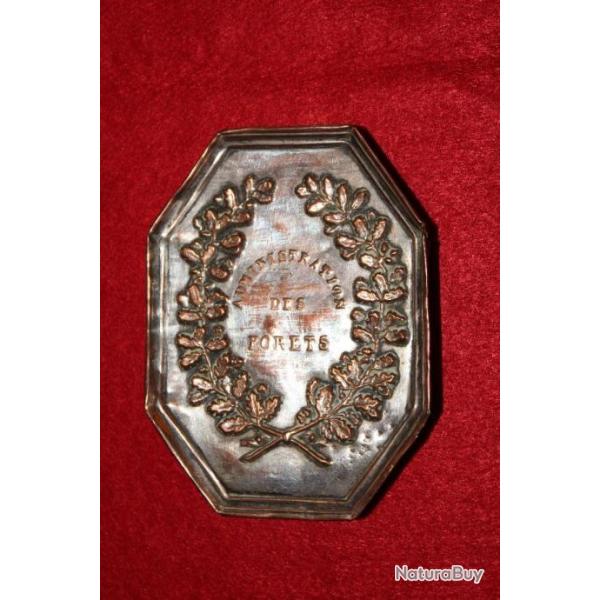 Plaque Administration des Eaux et For�ts R�volution N�2