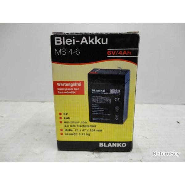 MARIUS   N2141- BATTERIE 6 VOLTS AGRAINOIR RECHARGEABLE - NEUF!!!!!!