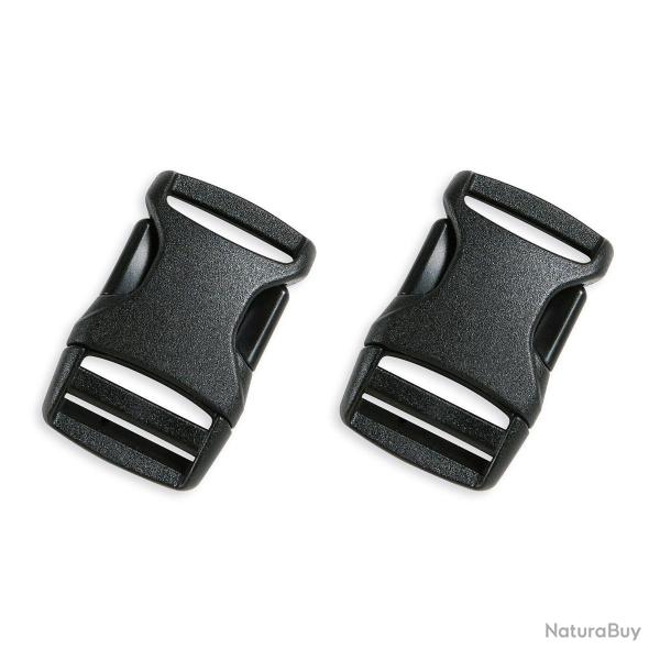 SR-BUCKLE - Boucle de sac � dos Tatonka - 25 mm - Noir