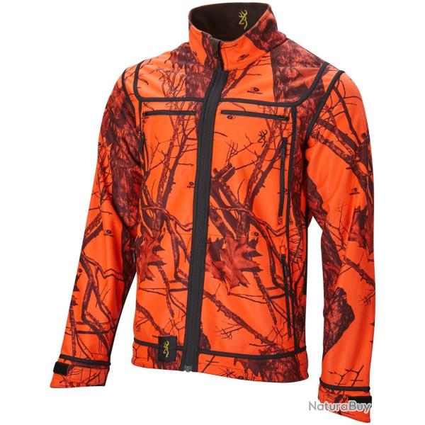 Veste r�versible Ultimate Activ brun moblaze Couleur Camo orange blaze Brun