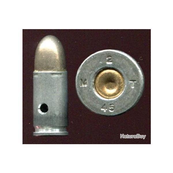 9 mm Parabellum Suisse - RARE tui aluminium Avional de la priode 1943  1945