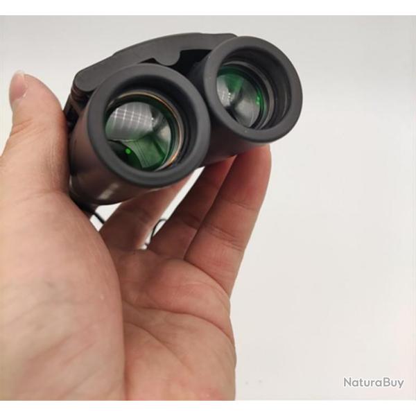 Jumelles Puissantes Pliables 900x25 HD Longue Port�e 5000m/50000m Optique Mini BAK4 Chasse Camping