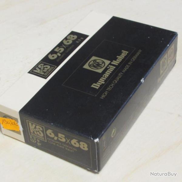 Balles RWS Kegelspitz 127 gr calibre 6,5X 68