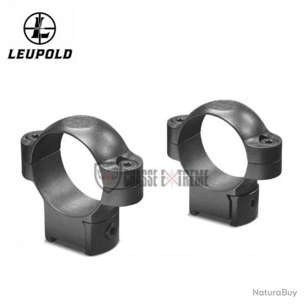 Colliers LEUPOLD pour Cz 527 Acier 30mm Medium Weaver