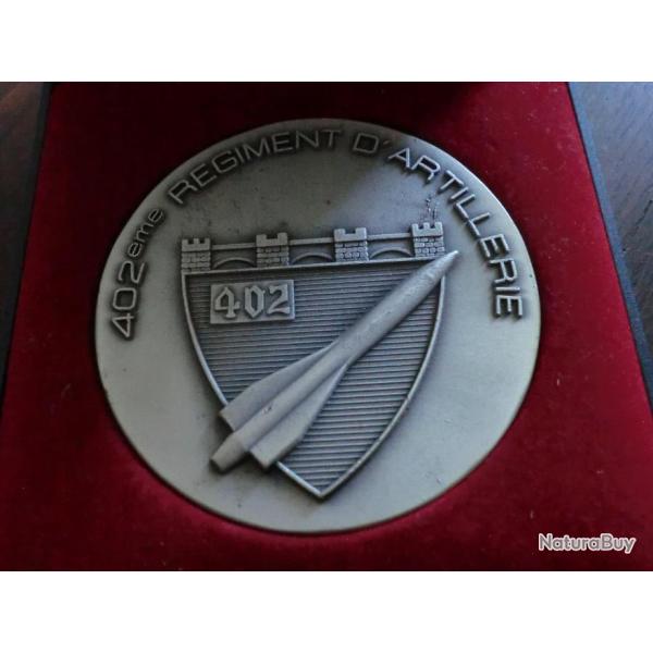 MEDAILLE  402 eme REGIMENT D ARTILLERIE