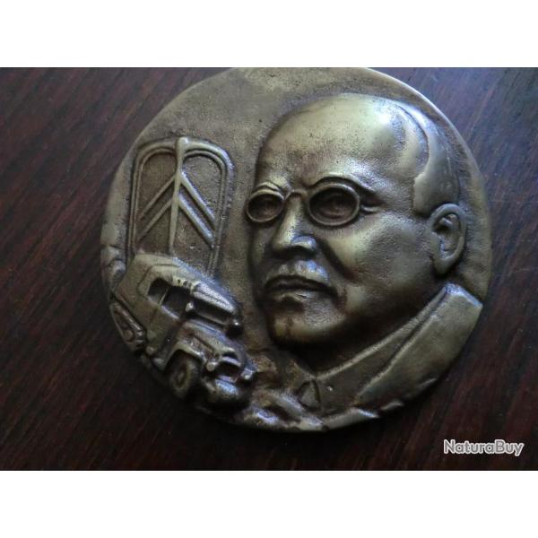 M�daille 1995 Automobile, Andr� Citro�n, Liblin, Bronze