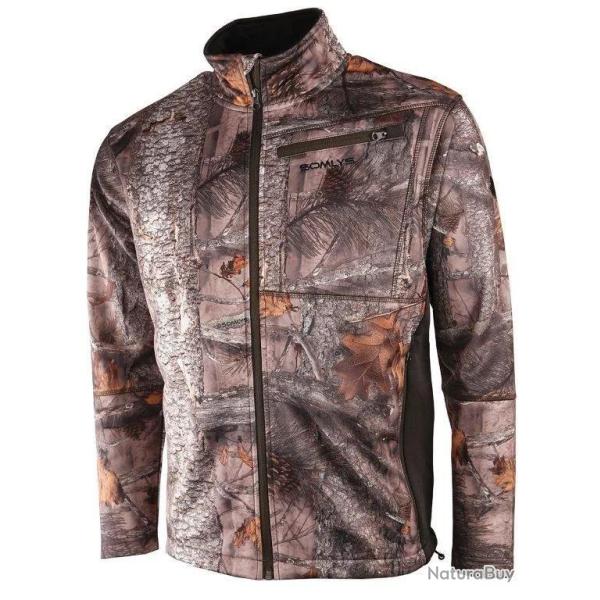 Veste De Chasse Polaire Somlys 422 Polarsan Camo 3DX