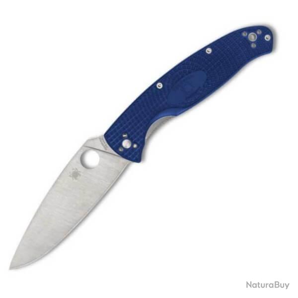 Couteau pliant Spyderco Resilience bleu