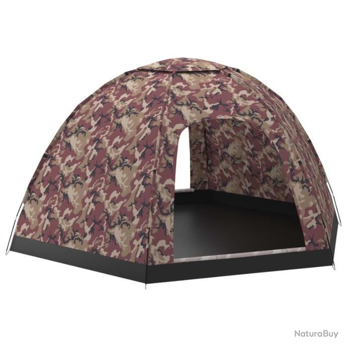 Tente De Pêche 5 Personnes Camouflage Imperméable - Protection UV & Pluie, Légère Et Portable