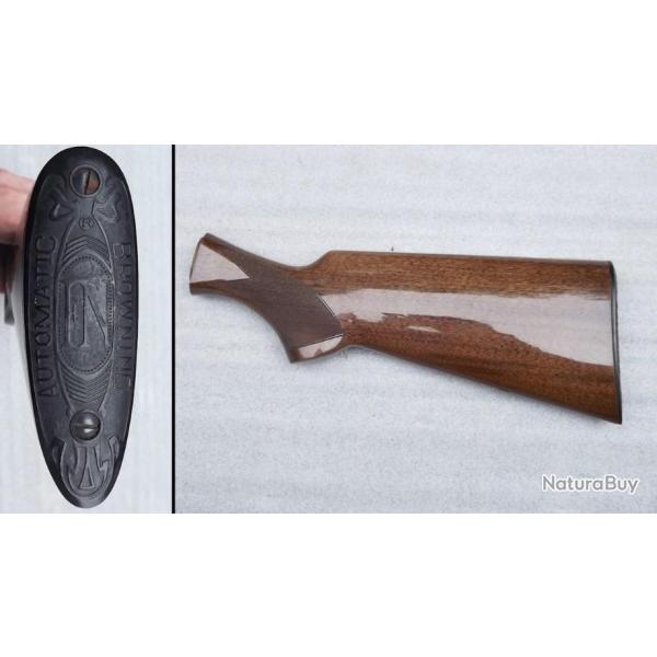 ABL : RARISSIME & SUPERBE CROSSE POUR FUSIL BROWNING DOUBLE AUTOMATIC,1950-60, FN HERSTAL, ORIGINAL