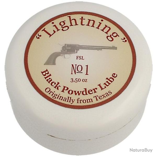 Graisse Lightning No 1 (dure) pour le tir � poudre noire - bo�te