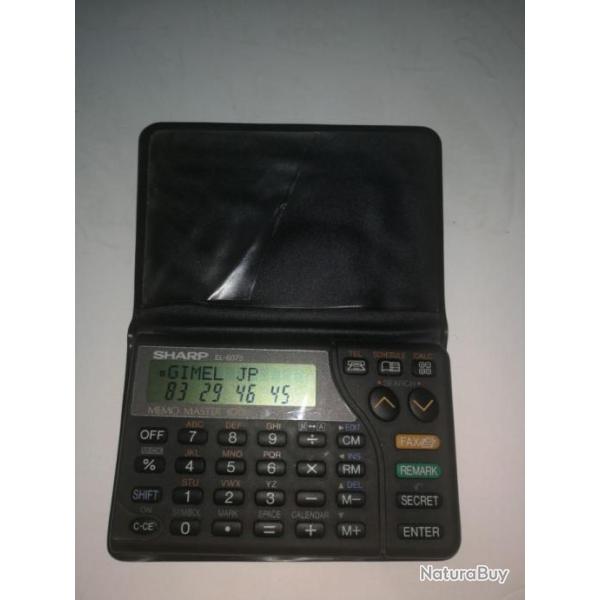 Organiseur Data bank SHARP vintage 90's