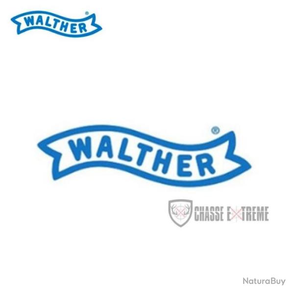 Plaquette de Crosse WALTHER Aluminium Bleu Q5/Q4