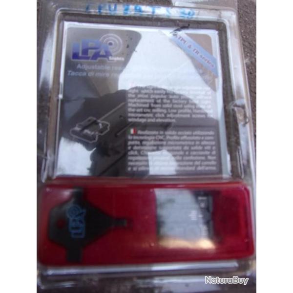 hausse rglable LPA pour Taurus PT 92 , 58 , 100