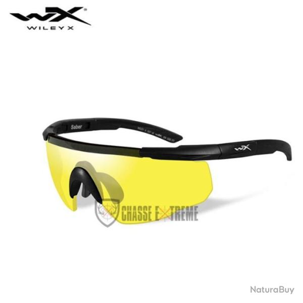 Lunettes Balistiques WILEY X Saber Advanced  Fum�/Jaune