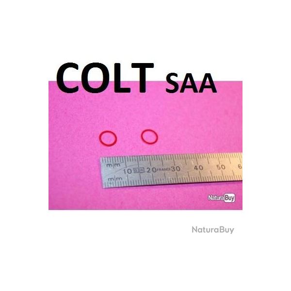 2 rondelles NEUF revolver COLT SAA SINGLE ACTION ARMY - VENDU PAR JEPERCUTE (s181)