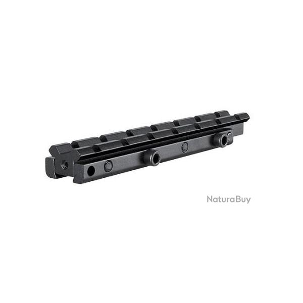 Rail adaptateur HAWKE 3/8 avec lvation vers weaver