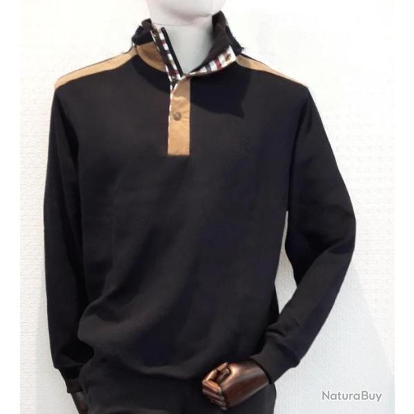 SWEAT COL CAMIONNEUR TM MARINE