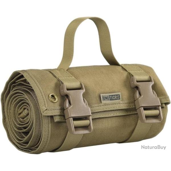 Tapis de Tir Non Rembourr� avec Sangle Molle pour Chasse Tir Sniper Carabine Pr�cision COYOTE