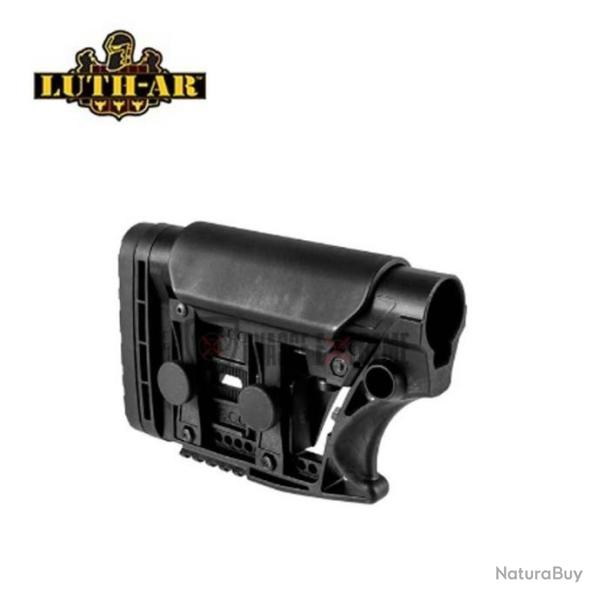 Crosse Adjustable LUTH AR Carbine Length - Noir