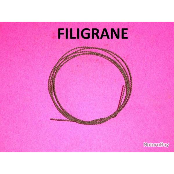 filigrane NEUF sabre longueur 115 cm torsade diamtre 1 mm (fil 0.5mm)- VENDU PAR JEPERCUTE (D22G28)