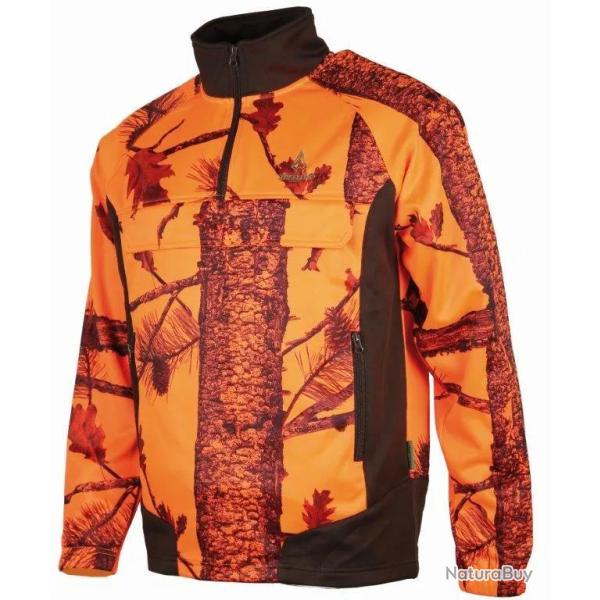 Sweat Polaire Treeland Polarsan Camo Orange