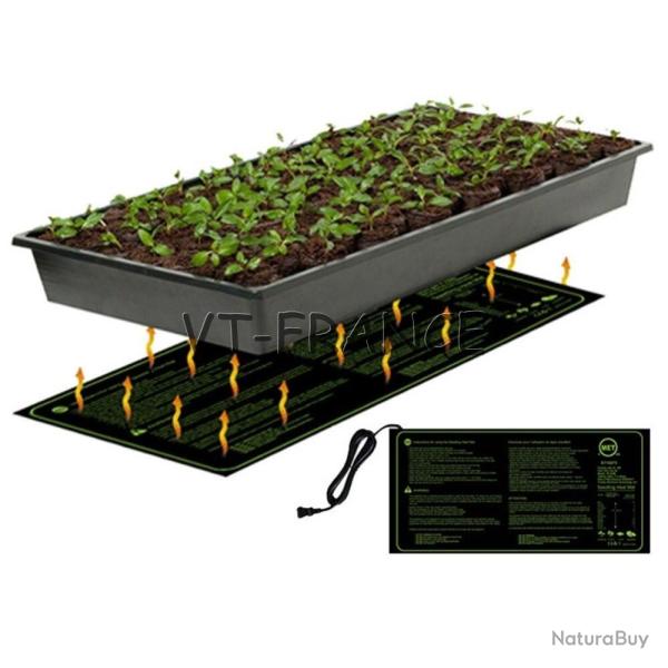 Tapis Chauffant Waterproof Terrarium Plantation, Modele: 50*25cm 18W