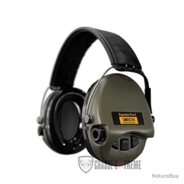 Casque Electronique SORDIN Supreme Pro Vert