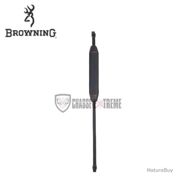 Bretelle BROWNING Neoprene sans Anneaux Noir pour Carabine