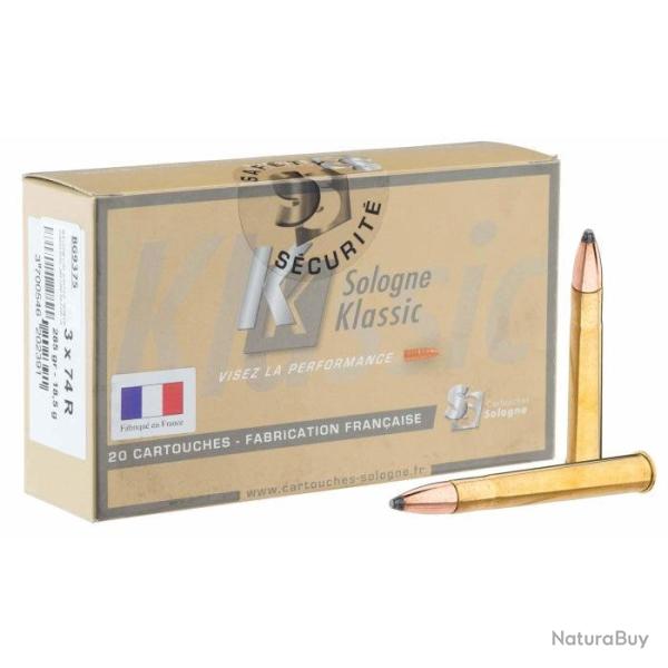 Balles Sologne Nosler Partition - Cal. 9.3x74 R - 9.3x74R / Par 1